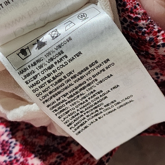 ba&sh Nina Dress 3/4 Sleeve Floral Tiered - Picture 7 of 10